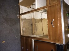 Pretty gross behind there!