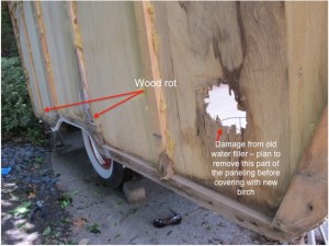 Wood rot_street side